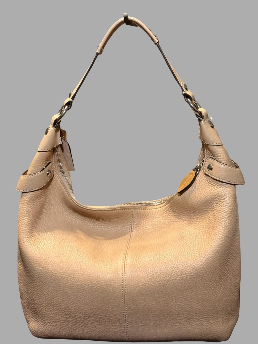 Vintage Coach Penelope Pebbled Leather Hobo Shoulder Bag - Style F14681Descripti - Picture 5 of 10